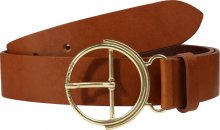 LEVI\'S Opasek hnědá / zlatá