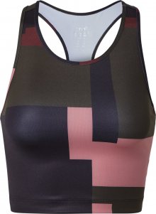 Casall Sportovní top jedle / pink / tmavě modrá / vínově červená