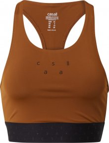 Casall Sportovní top karamelová / noční modrá