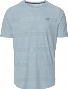 new balance Funkční tričko \'Speed\' chladná modrá / světle šedá