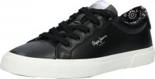 Pepe Jeans Tenisky \'KENTON\' černá / stříbrná / bílá