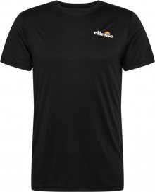 ELLESSE Funkční tričko \'Malbe\' černá / bílá