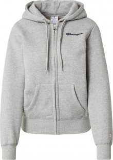 Champion Authentic Athletic Apparel Mikina s kapucí šedý melír / noční modrá