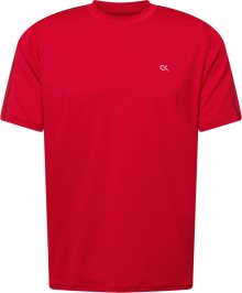 Calvin Klein Performance Funkční tričko červená