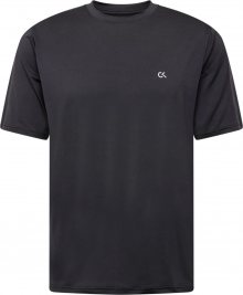 Calvin Klein Performance Funkční tričko bílá / černá