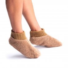 Blancheporte Ponožky na spaní kaštanová S