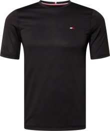 Tommy Sport Funkční tričko černá