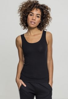 Urban Classics Ladies 2-Pack Basic Stretch Top black - XS