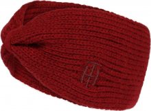 TOMMY HILFIGER Čelenka tmavě červená