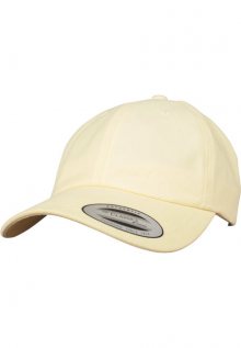 Urban Classics Peached Cotton Twill Dad Cap yellow - UNI