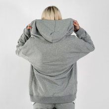 MI-4706SP Dámská mikina aktivna celoprozopínacia BODA grey XL