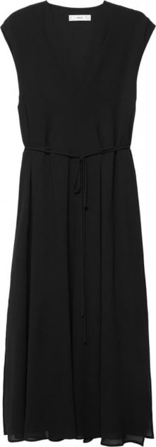 MANGO Společenské šaty \'Wind\' černá