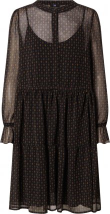 Riani Košilové šaty \'186680-3940\' černá / pink / smaragdová / žlutá