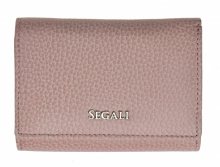 SEGALI Dámská kožená peněženka 7106 B baby pink