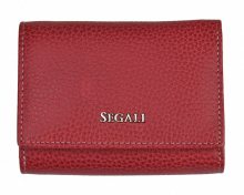 SEGALI Dámská kožená peněženka 7106 B carmine