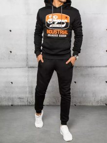 Dstreet Stylová černá tepláková souprava