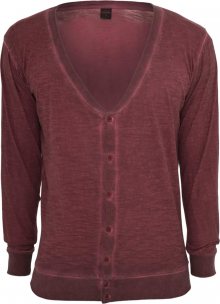 Urban Classics Kardigan vínově červená