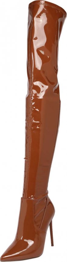 STEVE MADDEN Kozačky nad kolena \'Vava\' koňaková