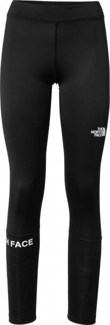 THE NORTH FACE Sportovní kalhoty černá / bílá