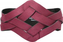 VANZETTI Opasek burgundská červeň