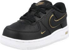 Nike Sportswear Tenisky \'Nike Force 1 LV8\' černá / zlatá