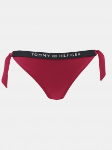 Cheeky Side Tie Bikini Spodní díl plavek Tommy Hilfiger Růžová