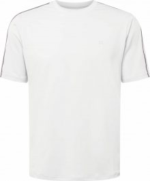 Calvin Klein Performance Funkční tričko tmavě šedá / šedá / bílá