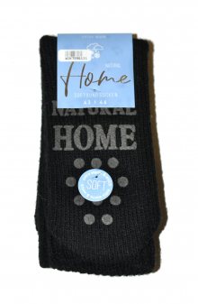 Dámské ponožky WiK 70961 Home Natural ABS černá 43-46