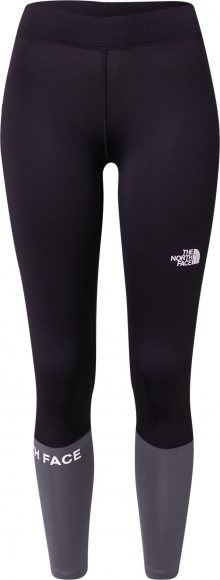 THE NORTH FACE Sportovní kalhoty černá / šedá / bílá