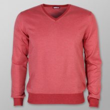 Pánský svetr v lososové barvě 13021