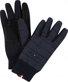 TOMMY HILFIGER Prstové rukavice noční modrá / námořnická modř