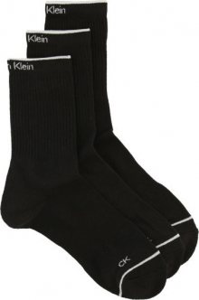 3PACK ponožky Calvin Klein černé (701218766 001) uni Možnost vrácení zboží do 120 dnů!