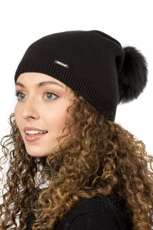 Dámská čepice Fil\'loo CD-244 czarny UNI