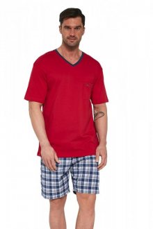 Pánské pyžamo Cornette 329/114 | červená | XXL