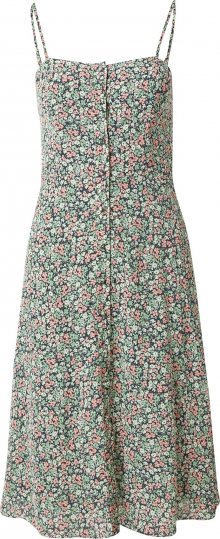 The Kooples Letní šaty zelená / pink / bílá