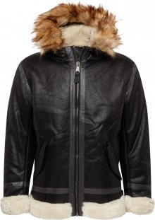 ALPHA INDUSTRIES Zimní bunda černá