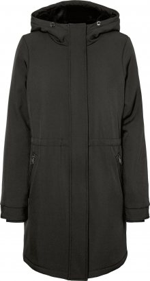 VERO MODA Zimní kabát tmavě zelená