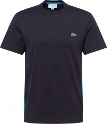 Lacoste Sport Funkční tričko modrá / zelená / noční modrá