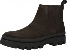 MICHAEL Michael Kors Chelsea boty \'LEWIS\' kaštanově hnědá