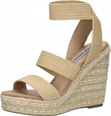 STEVE MADDEN Páskové sandály béžová