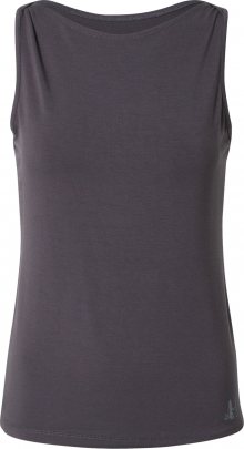 CURARE Yogawear Sportovní top \'Flow\' tmavě šedá
