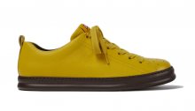 Camper Runner Leather Yellow Sneakers žluté K100226-085