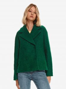 Zelené dámské vlněné sako TOP SECRET - XS