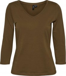 VERO MODA Tričko \'Maxi\' olivová