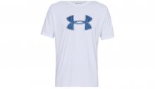 Under Armour Logo Short Sleeve T-Shirt bílé 1329583-100