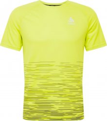 ODLO Funkční tričko svítivě žlutá / šedá