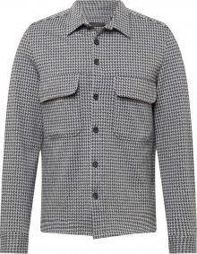 DRYKORN Košile \'SELED\' antracitová / světle šedá