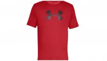 Under Armour Logo Short Sleeve T-Shirt červené 1329583-600