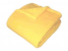 Super soft deka Dadka světle žlutá 150x100 cm | dle fotky | 
