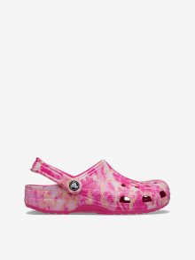 Classic Bleach Dye Clog Pantofle Crocs Růžová